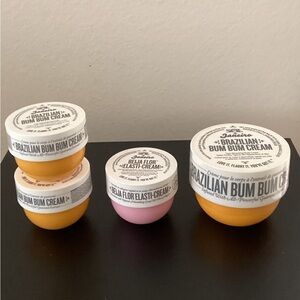 Sol de Janeiro Brazilian Bum Bum Cream Set - Yellow and Pink